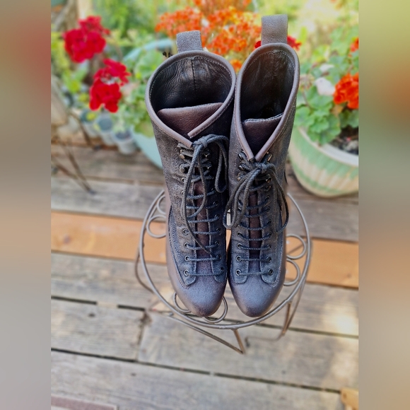 Rag and Bone lace up leather boots - Picture 4 of 13